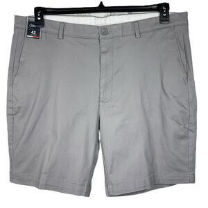 Roundtree & Yorke SZ 42 Casual Shorts Classic Fit Flat Front 9" Inseam Zip-Fly